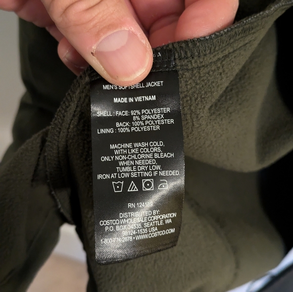 Mens Kirkland sofshell jacket - Picture 8 of 8